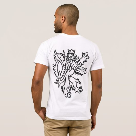 Mannen Tee Shirts (Achterkant volledig)