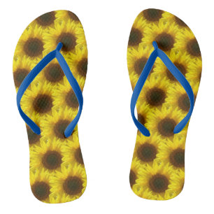 Mannen Teenslippers Unisex Zonnebloem