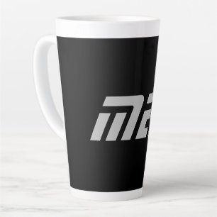 Mannen Tekst Gedrukt Super en Cool Vaatwerk Duurza Latte Mok