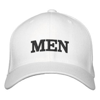 MANNEN tekstnaam Basic Flexfit Wool Wit kleur Geborduurde Pet