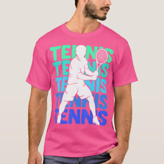 Mannen Tennis Kleding Gift Idee Jongens Jeugd Kind T-shirt