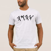 Mannen Tetragram T-shirt (Voorkant)
