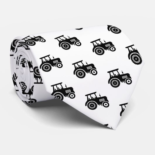 Mannen Tractor Stropdas (Opgerold)