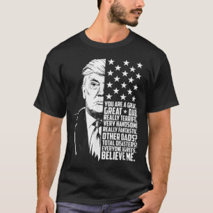 Mannen trompet: je bent een geweldige vaderdag t-shirt