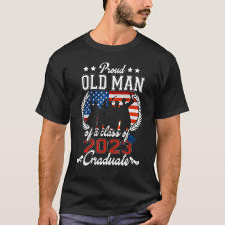 Mannen Trots Oud Man van een Klasse van 23 Afstude T-shirt