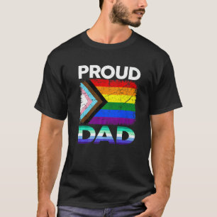 Mannen Trots Pap Transgender Pride Gay Flag LGBT F T-shirt