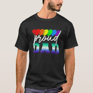 Mannen Trots Pap Transgender Pride Gay Flag LGBT F T-shirt