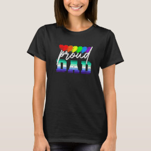Mannen Trots Pap Transgender Pride Gay Flag LGBT F T-shirt