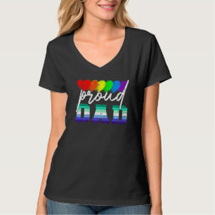 Mannen Trots Pap Transgender Pride Gay Flag LGBT F T-shirt