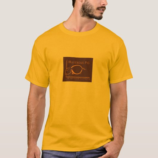 Mannen TRP-Logo/webadres T-shirt (Voorkant)