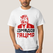 Mannen Trump T-Shirt: "COMRADE TRUMP"