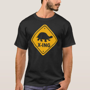 Mannen Turtle Crossing t-shirt
