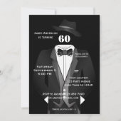 Mannen Tuxedo Birthday Kaart (Voorkant)