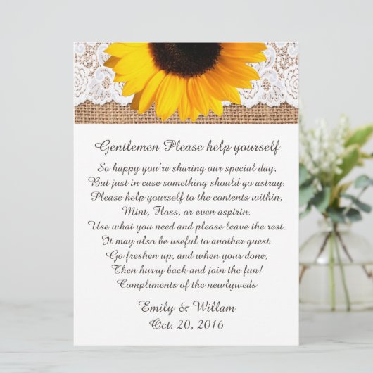 Mannen twittermand kaart (Staand voorkant)