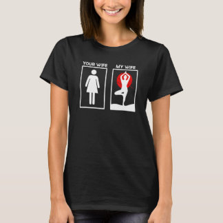 Mannen Uw Vrouw Mijn Vrouw Kemetic Yoga Citaten T-shirt