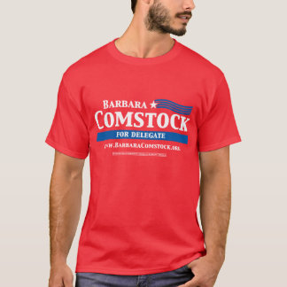 Mannen VA Delegate Barbara Comstock Shirt (Red)