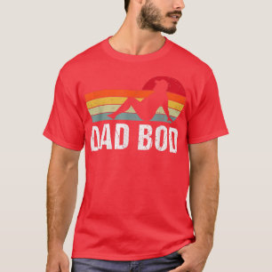  Mannen vader Bod Funny Beste vaders Dag T-shirt