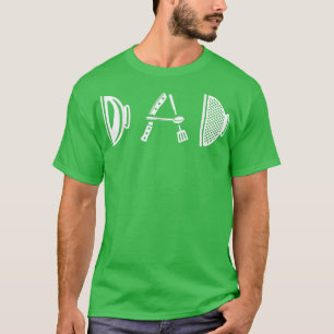 Mannen vader Culinaire Gangster Kitchen Restaurant T-shirt