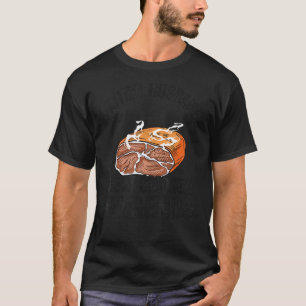 Mannen vader Geestband Vlees Smoker Legend Grillin T-shirt