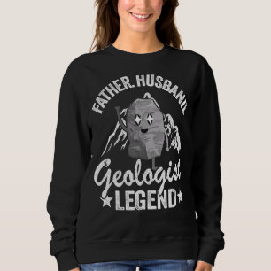 Mannen vader Geoloog Legend Geology Papa R Trui