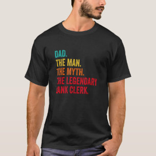 Mannen vader het Man de mythe de legendarische ban T-shirt