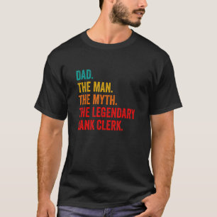 Mannen vader het Man de mythe de legendarische ban T-shirt