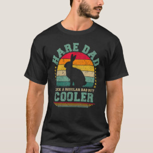 Mannen vader is een gewone vader, maar een koelere t-shirt