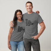 Mannen vader Man Myth Pontoon Kapitein Pontooning  T-shirt (Unisex)