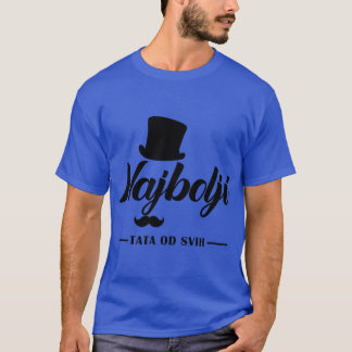 Mannen vader Otac Najbolji tata cadeau T-shirt