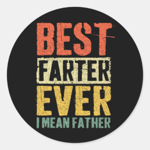 Mannen Vader&#; s Day Dad World&#; s Beste F Ronde Sticker