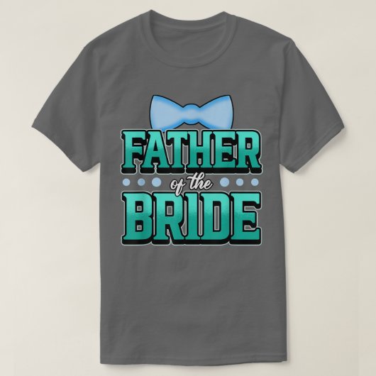 Mannen vader van de Bride 1547 T-shirt (Design voorkant)