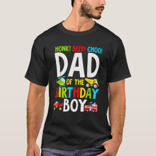 Mannen vader van de verjaardag jongen Shirt vervoe