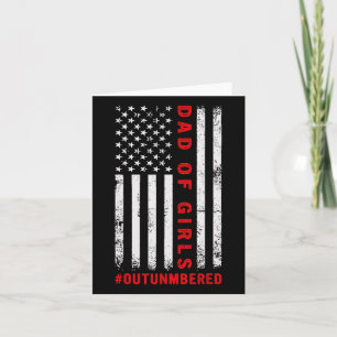 Mannen vader van meisjes overtroffen -Amerikaanse Kaart