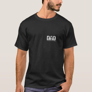 Mannen vader veteraan mythe legende trotse veteraa t-shirt