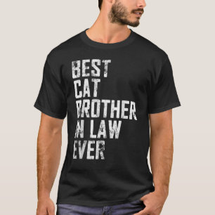 Mannen Vaderdag Beste Kat Zwager Ooit Vint T-shirt