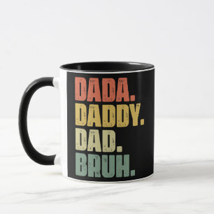 Mannen Vaderdag Dada Papa Bruh Mok
