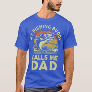 Mannen vaderdag Gift My Gevist Buddy noemt me Da T-shirt
