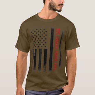 Mannen vaderdag Gift T-shirt Best Freakin Poppie E
