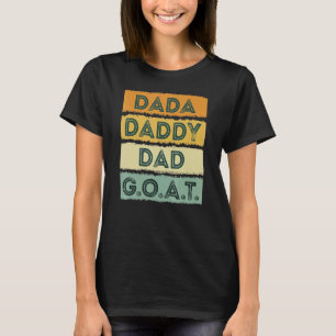 Mannen Vaderdag Grootste papa papa papa g o a fa T-shirt