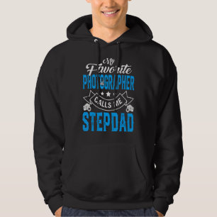 Mannen Vaderdag Mijn favoriete fotograaf roept M Hoodie