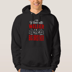 Mannen Vaderdag Mijn favoriete Welder noemt me gro Hoodie