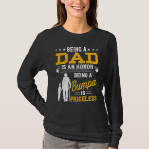 Mannen Vaderdag vader zijn is een eerbetoon Bumpa  T-shirt