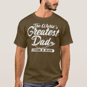 Mannen vaderdag Vist Angel 646 T-shirt