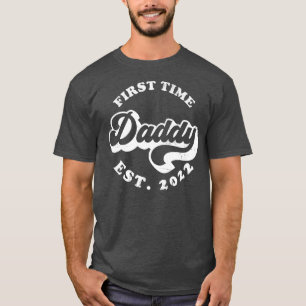 Mannen vaderdag voor pap pap EST 202 T-shirt