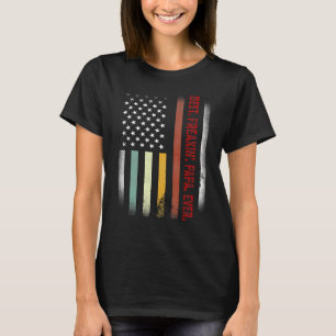 Mannen vaders Dag Beste Freakin Papa Oos Vlag T-shirt