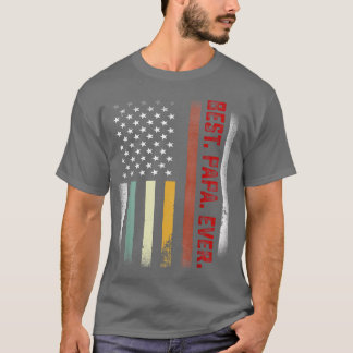 Mannen vaders dag cadeau voor Papa Best Papa in de T-shirt
