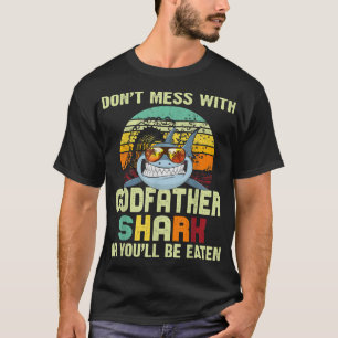 Mannen vaders dag cadeau voor PapaDont Mess met Go T-shirt