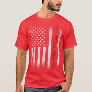 Mannen vaders Dag Gift T-shirt Beste Freakin Poppe