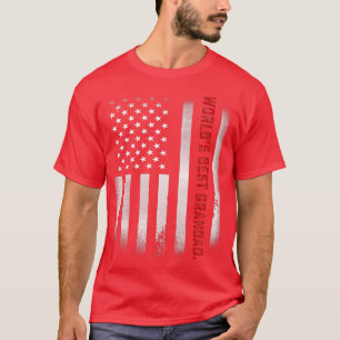 Mannen vaders Dag Gift T-shirt Beste Grootvader va