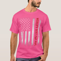 Mannen vaders Dag Gift T-shirt Beste Pap evv